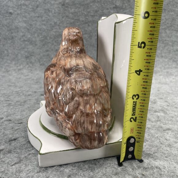 Vintage Nora Fenton Ceramic Bird Bookend Italy No.105/21 HARD TO FIND - Picture 3 of 8